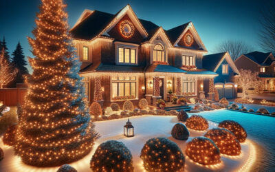 The Holidays Shine Bright with Professional Christmas Light Magic