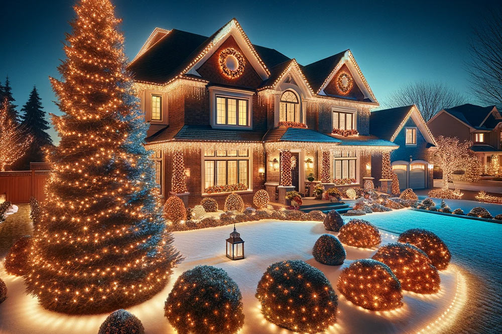 The Holidays Shine Bright with Professional Christmas Light Magic