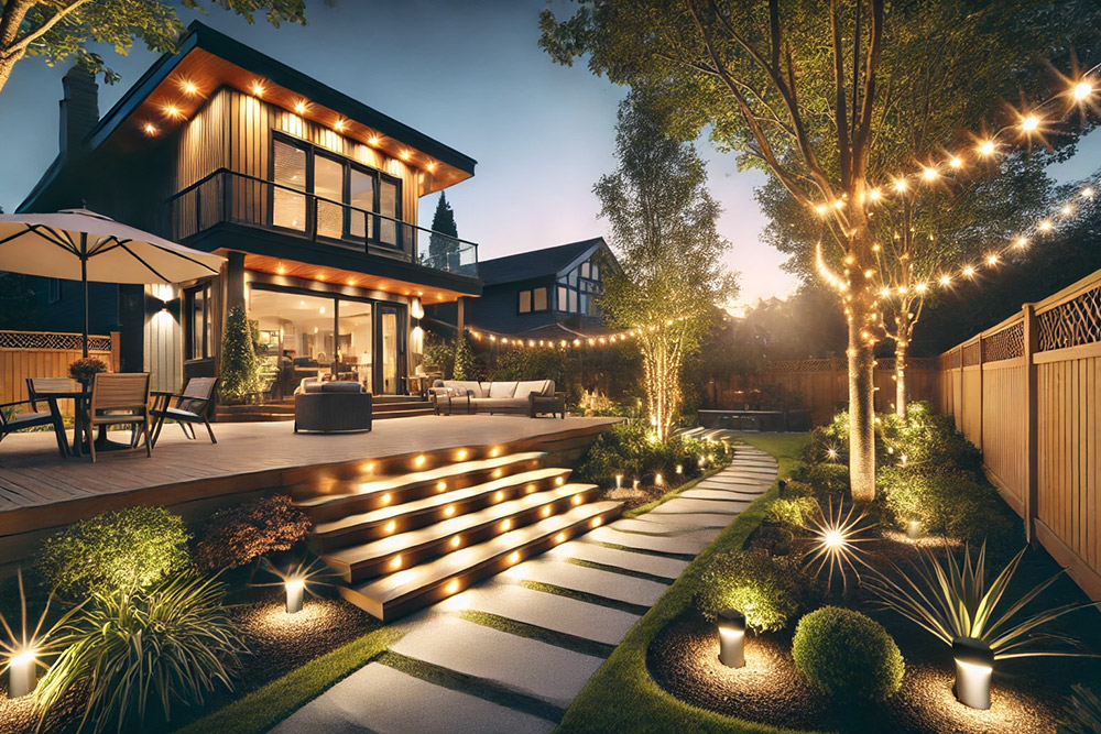 Transform Your Outdoor Space with Professional Lighting Installation