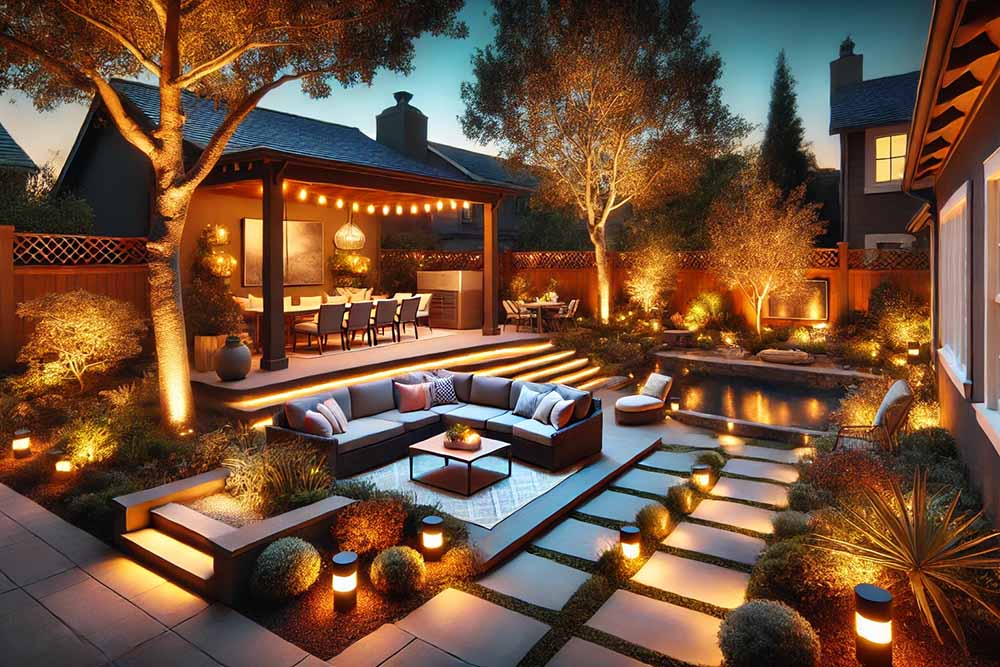 The Impact of Lighting in Backyard Design