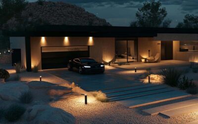 How Outdoor Lighting Enhances Home Security and Safety in Desert Environments