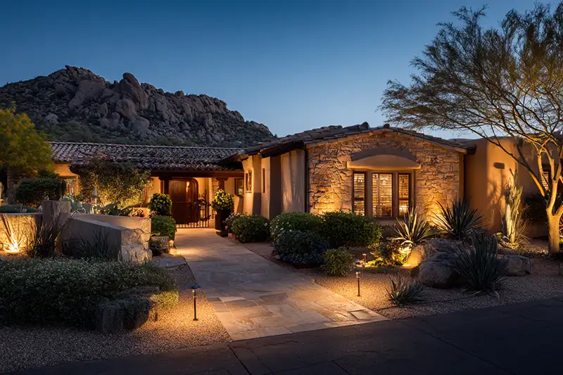 Desert Outdoor Lighting