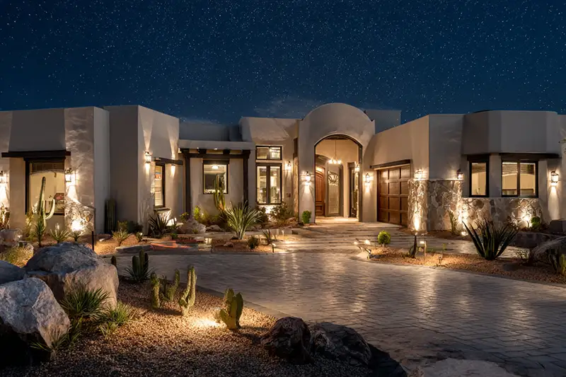 Modern Landscape and Trim Lighting