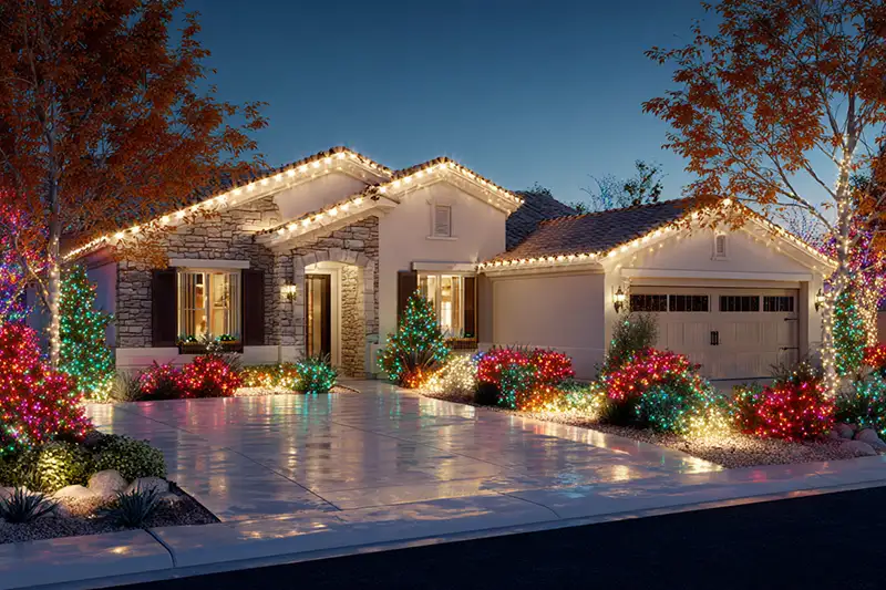Christmas Light Installation