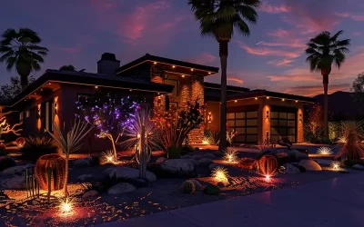 Permanent Holiday Lights That Change for Every Season