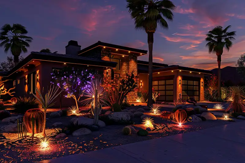 Permanent Holiday Lights