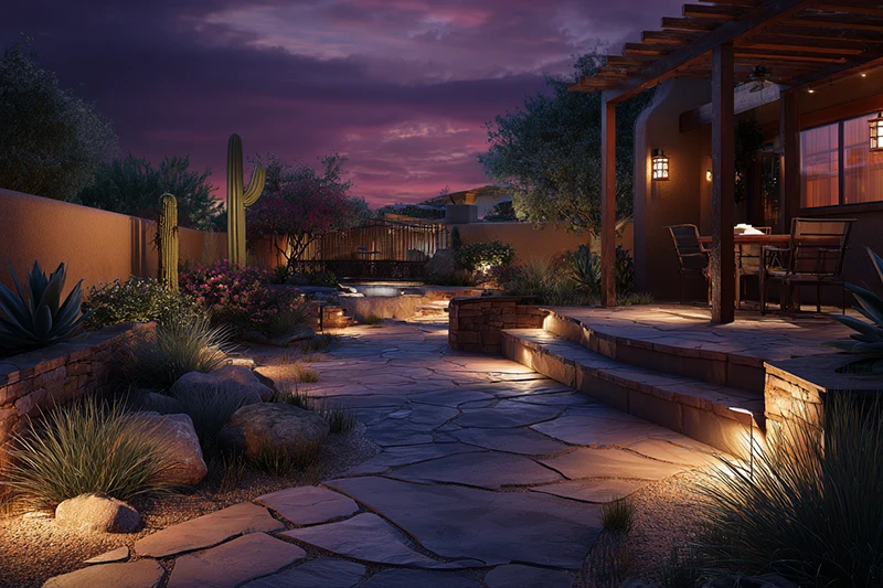 Arcadia Landscape Lighting Installation