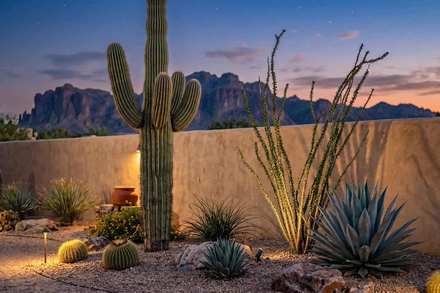 How to Light a Saguaro