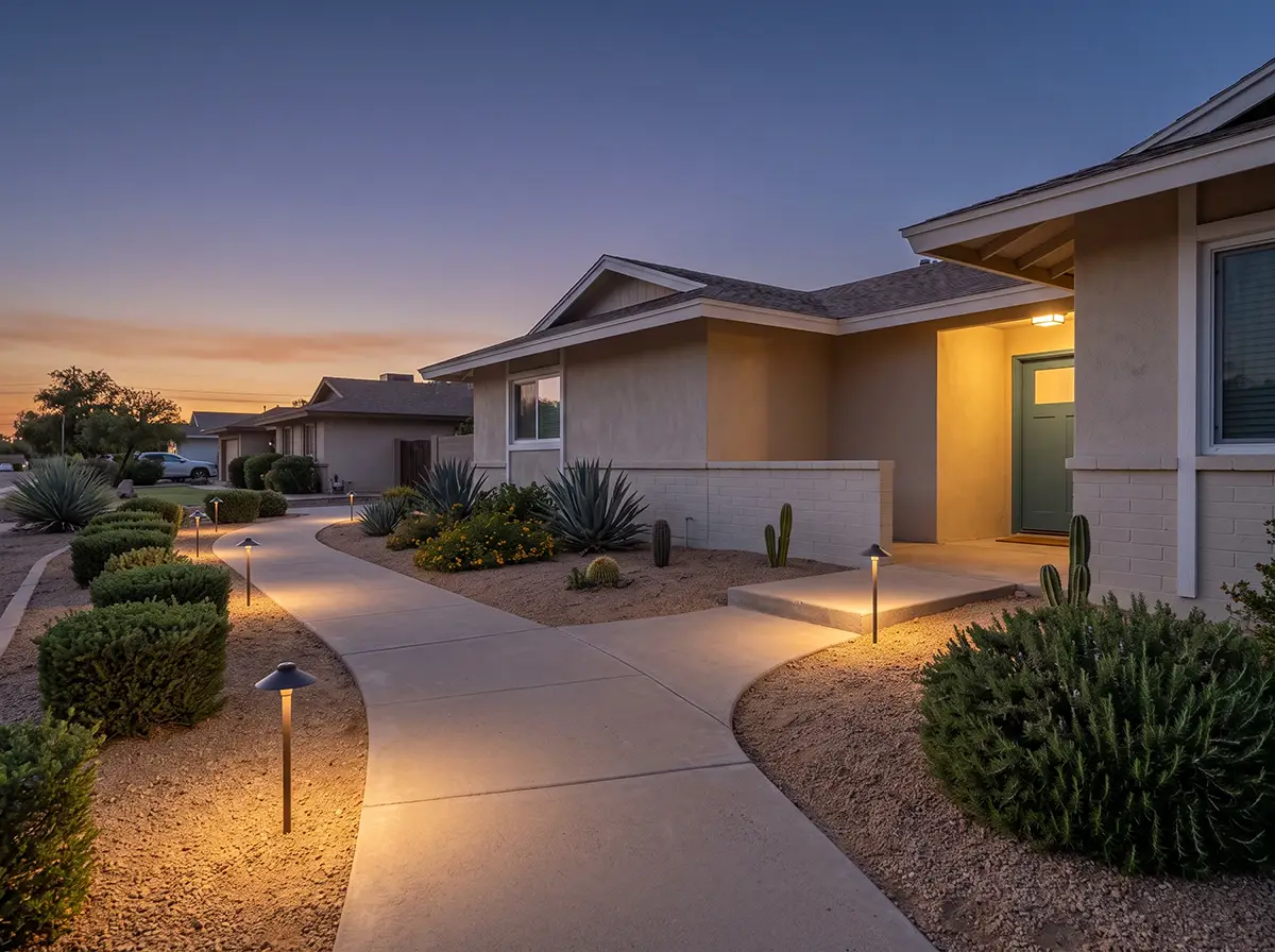 Outdoor Lighting Gets More Important as You Get Older. Outdoor Lighting Gets More Important as You Get Older.